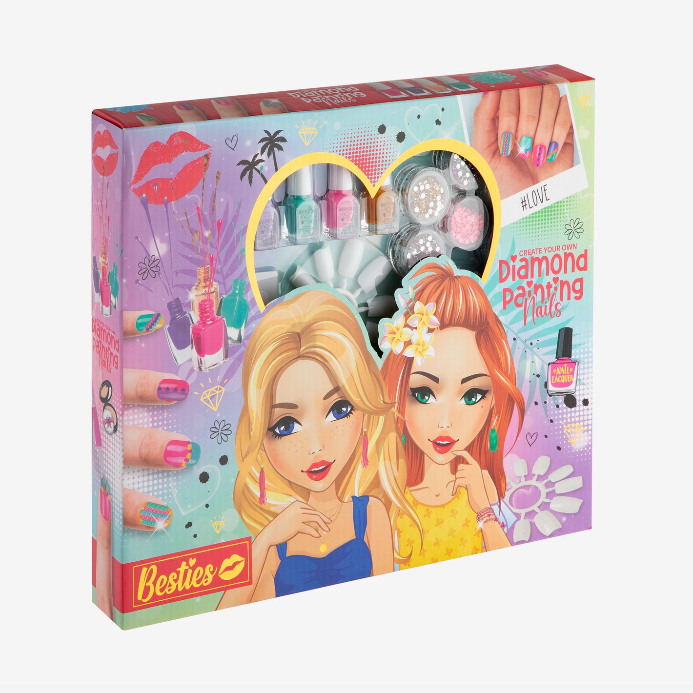 Crea tus propias Uñas con Diamantes - Besties