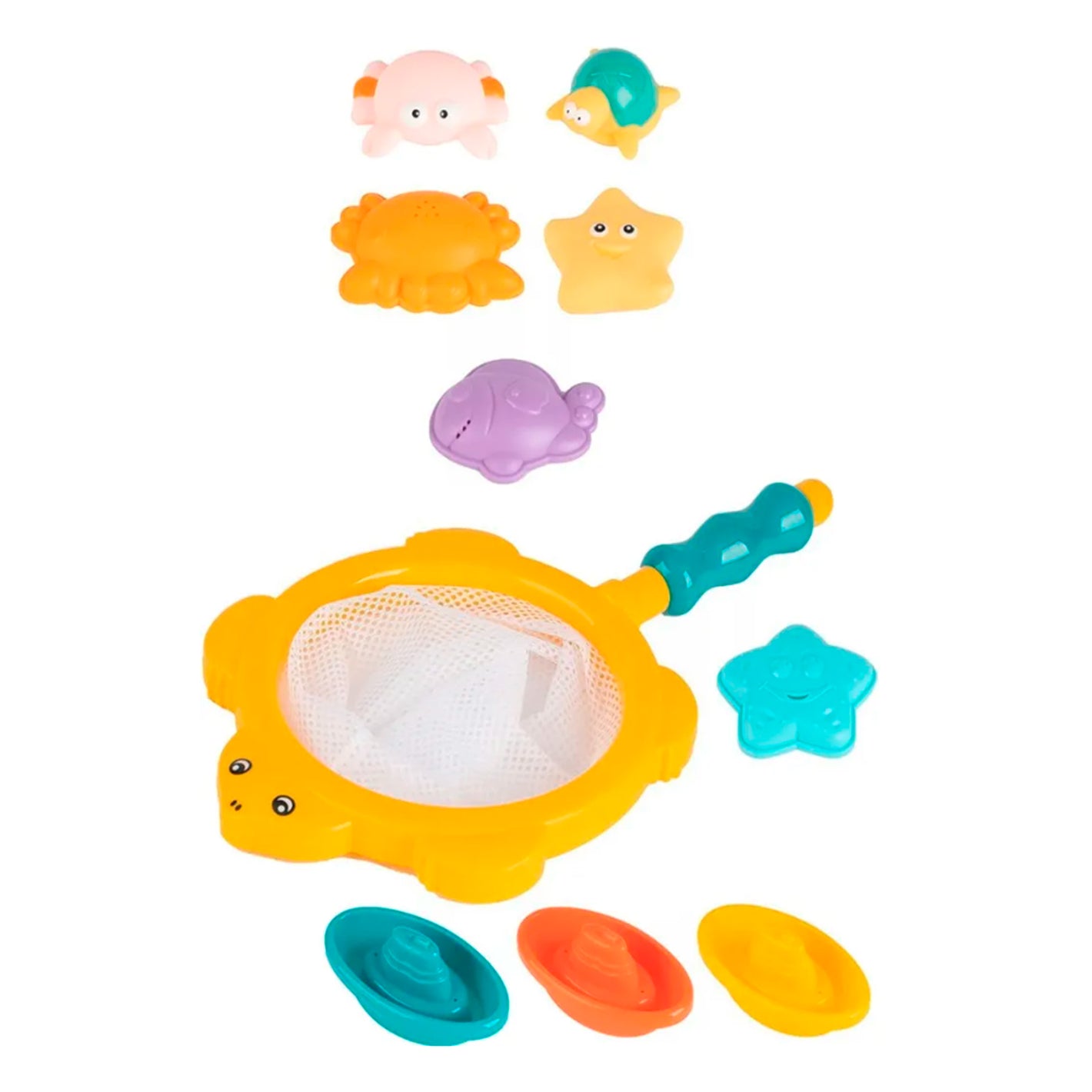 Juego de Agua Para Baño Pesca Estrella 10 Piezas - Huanger