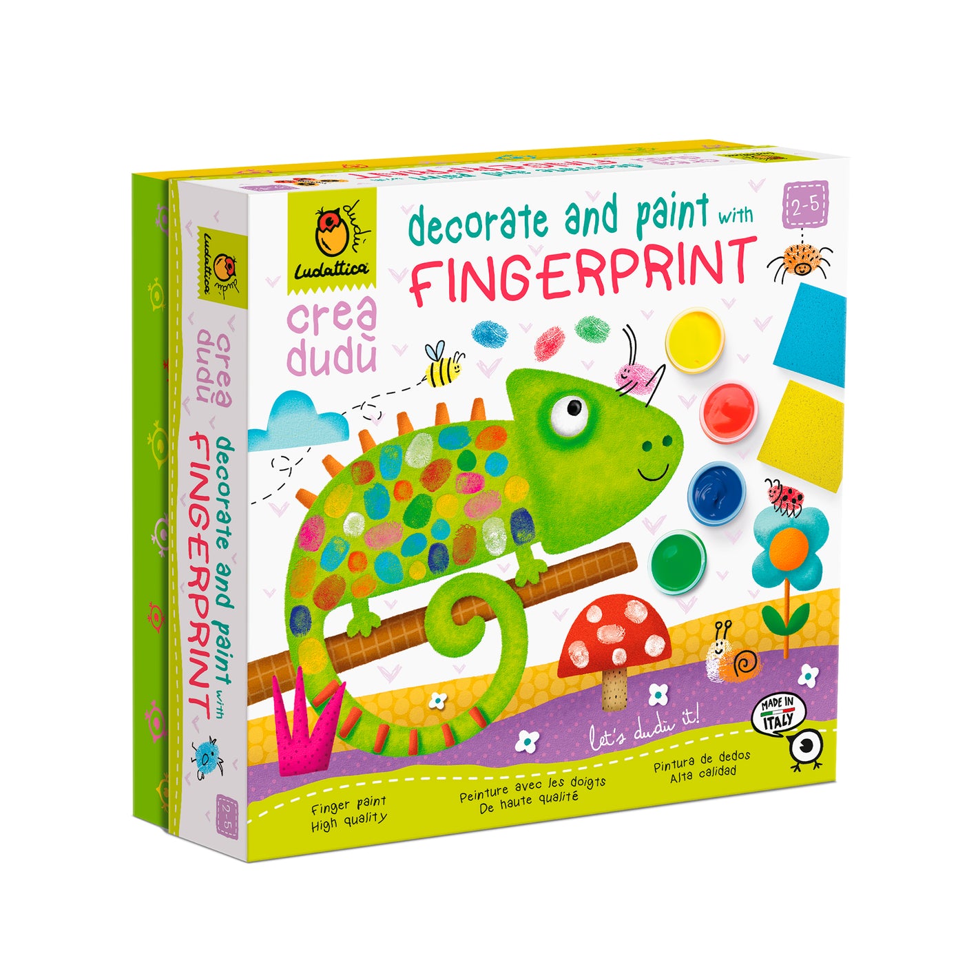 Crea Dudu Decora y Pinta con Dedos - Ludattica