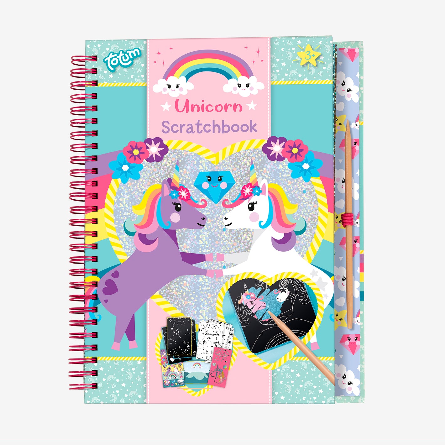 Scratchbook Unicornio - Totum
