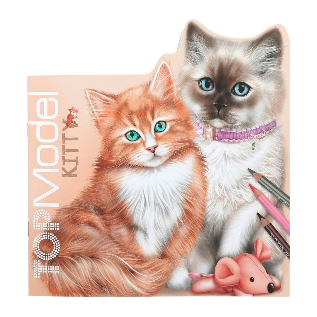 Libro para Colorear Kitty - Top Model