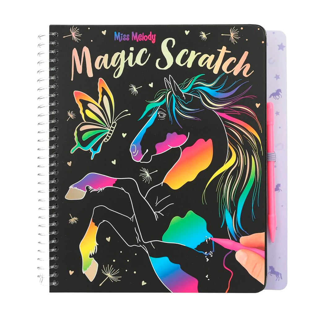 Miss Melody Magic Scratch Book - Top Model