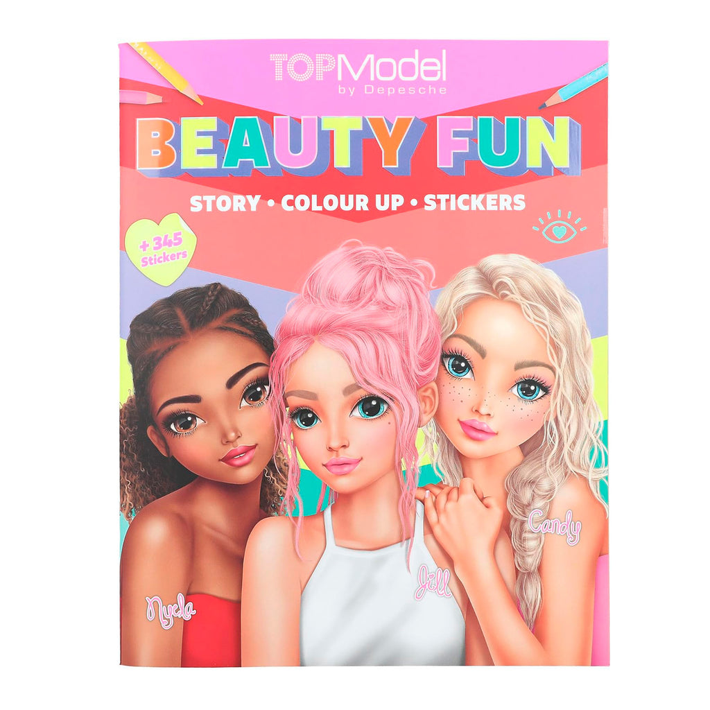 Libro para Colorear Beauty Fun - Top Model
