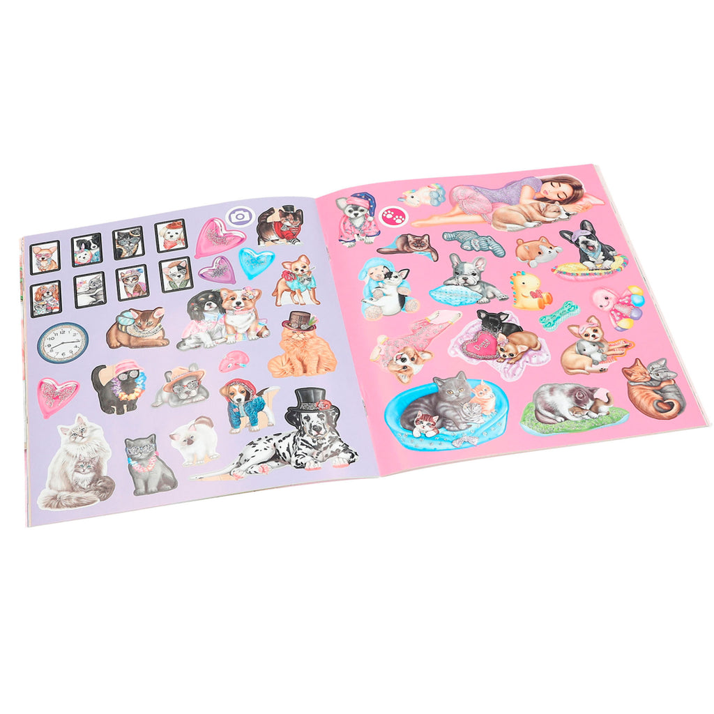 Stickerworld Kitty and Doggy - Top Model