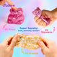 Juguete Sensorial Oso Glitter Squish para Apretar - Jadore