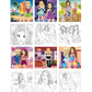 Libro Raspar y Pintar - Besties