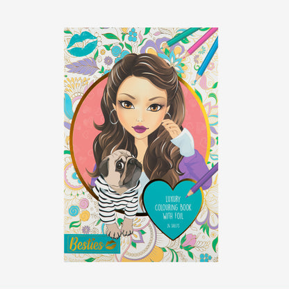 Libro para Pintar de Lujo - Besties