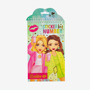 Sticker por Números Verde - Besties