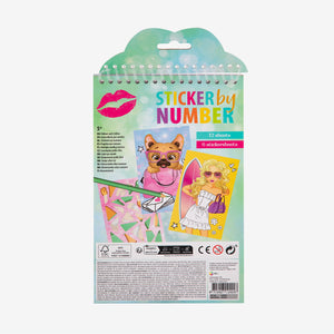Sticker por Números Verde - Besties