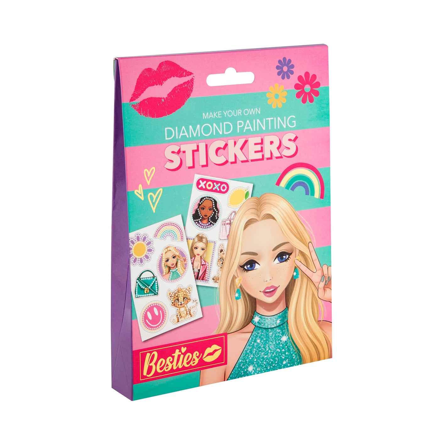 Stickers Pintura de Diamantes Verde - Besties