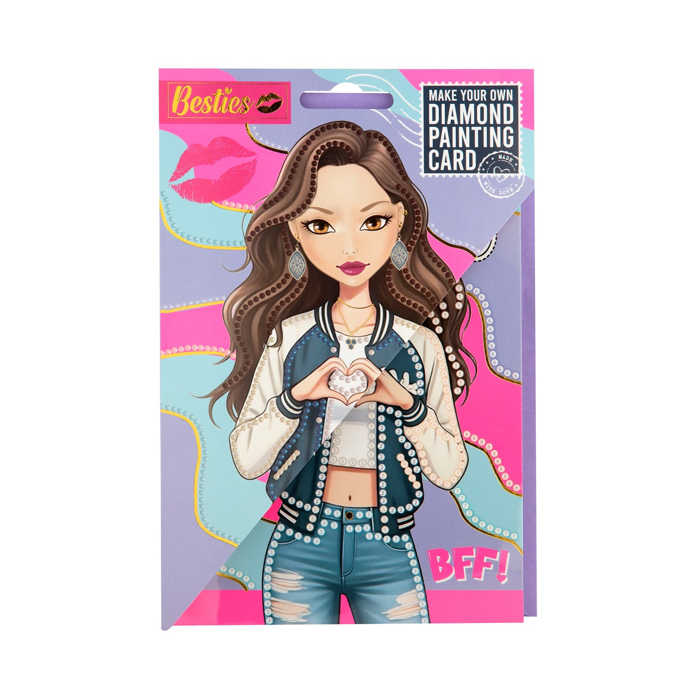Pintura de Diamantes Modelo Morena - Besties