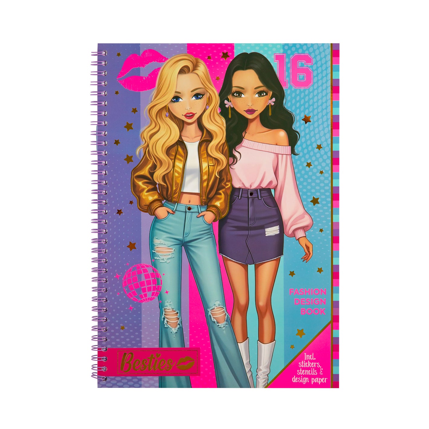 Libro de Diseños de Moda Ropa - Besties
