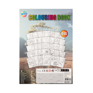 Libro para Pintar Dinosaurio con Lápices - Dinosaur Expedition