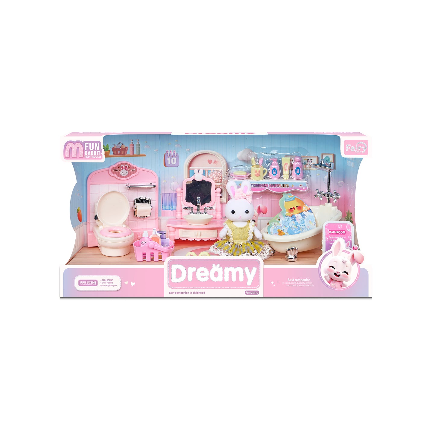 Set de Baño Conejos - Dreamy