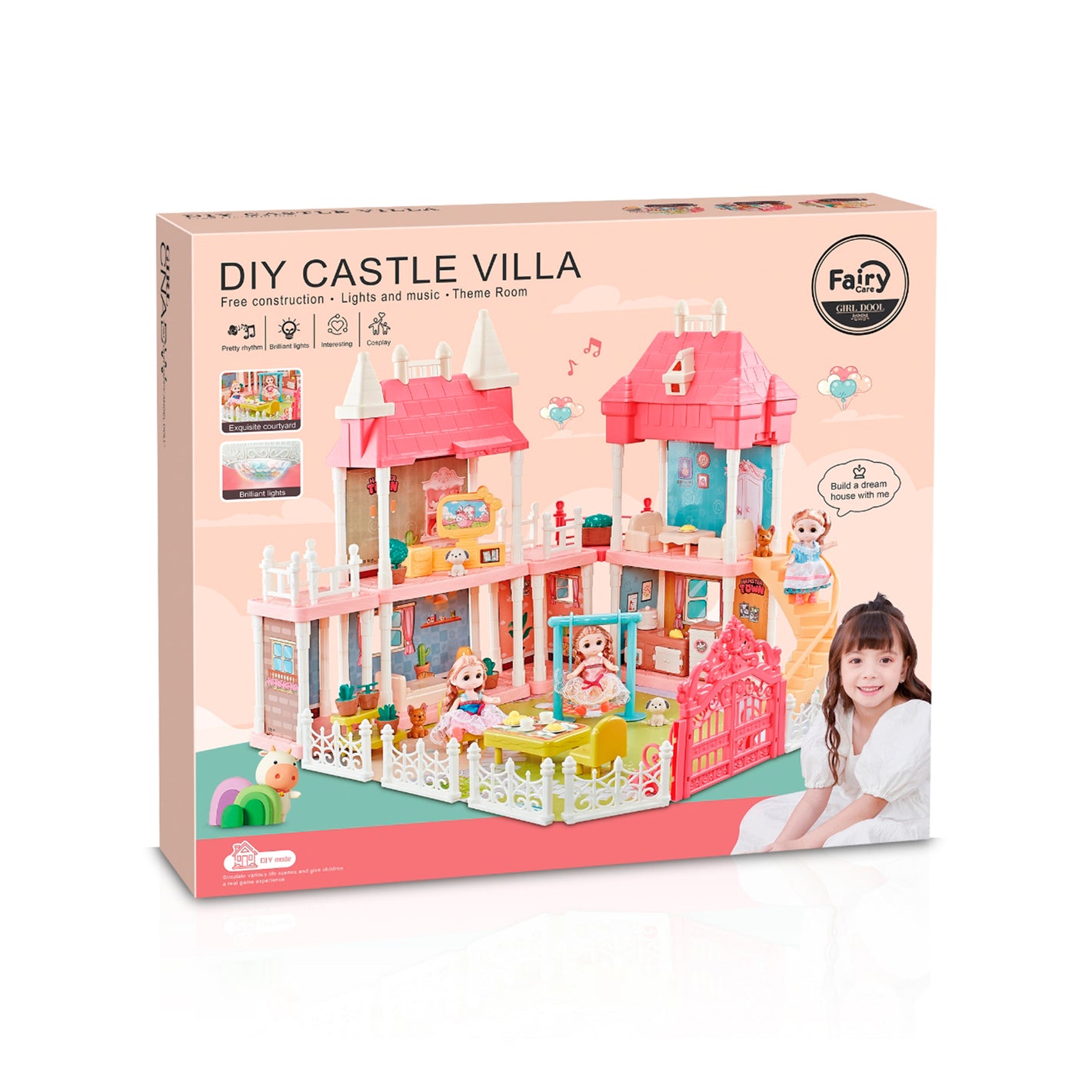 Set de Castillo con Luces y Música - Dreamy