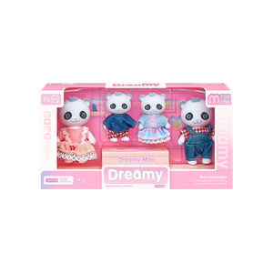 Set 4 Figuras Pandas - Dreamy
