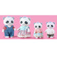 Set 4 Figuras Pandas - Dreamy