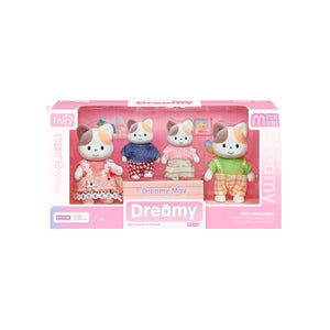 Set 4 Figuras Gatos - Dreamy