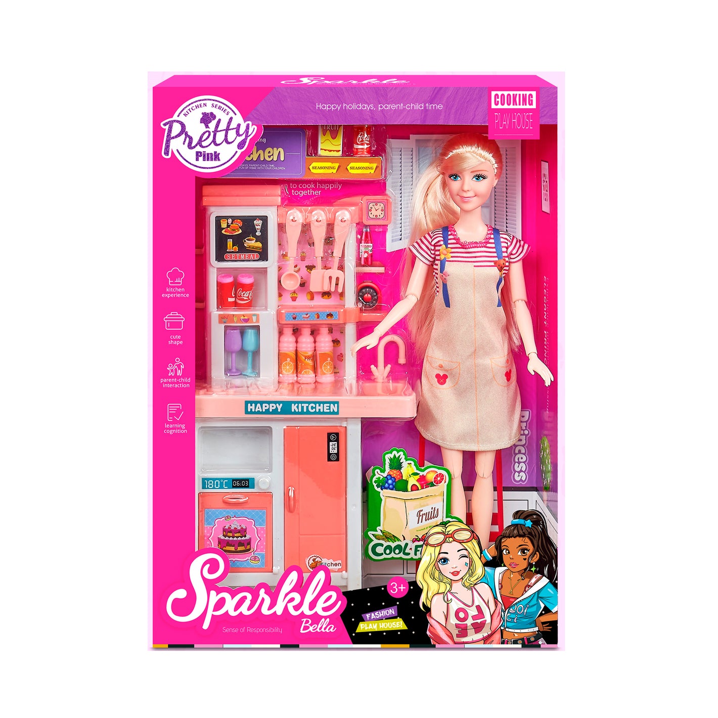 Muñeca Sparkle Bella Cocina - Dreamy