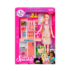 Muñeca Sparkle Bella Cocina - Dreamy