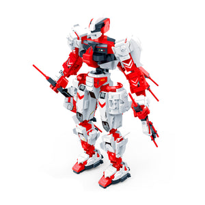 Set de Bloques Robot Future Mech Warrior Ertek Rojo - BanBao