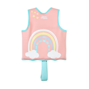 Chaleco Flotador Infantil Arcoíris Palorosa 15 a 19 kg - Green Dolphin
