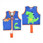 Chaleco Flotador Infantil Dinosaurio Azul 19 a 30 kg - Green Dolphin