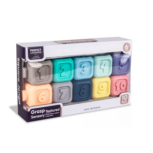 Bloques Cuadrados Pastel 10 Piezas - Grasp