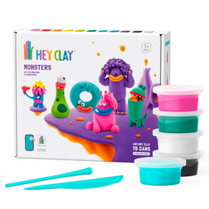 Monstruos: 15 Potes - Hey Clay