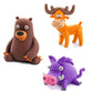 Animales del Bosque: Oso, Ciervo, Cerdo 6 Potes - Hey Clay