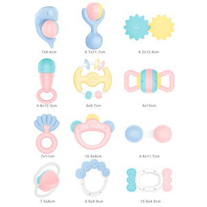 Mordedor de Dientes y Sonajeros 12 Piezas - Huanger