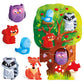 Primer Puzzle Montessori Animales del Bosque de Madera - Headu