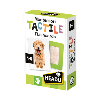 Tarjetas Didácticas Táctiles Montessori - Headu