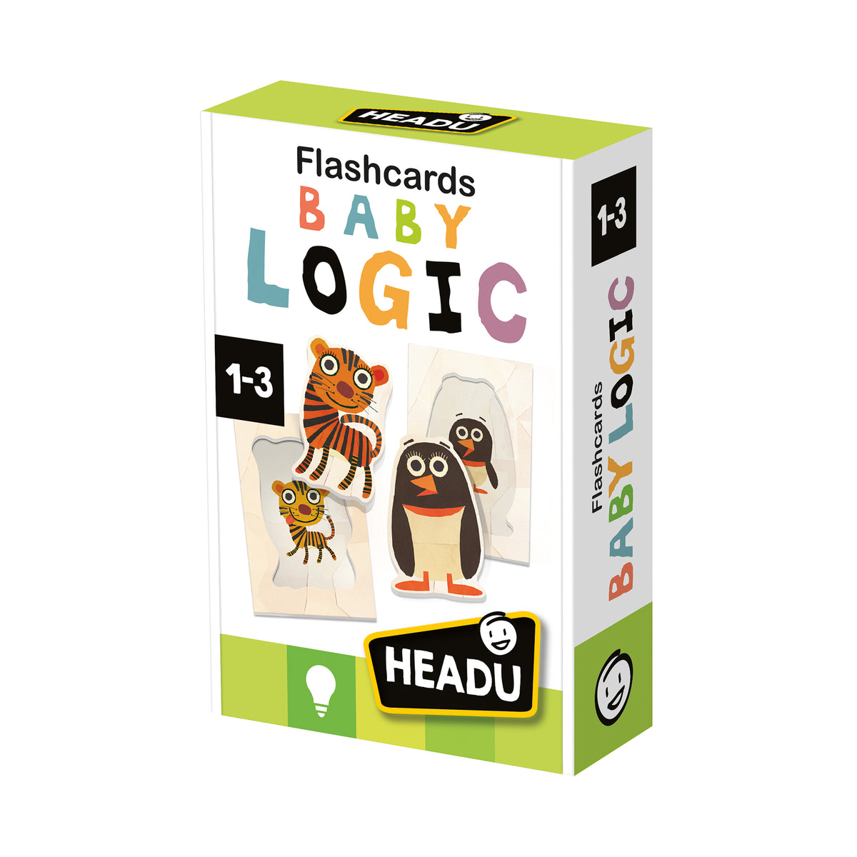 Tarjetas Didácticas Montessori Lógica Bebé - Headu