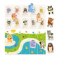 Tarjetas Didácticas Montessori Lógica Bebé - Headu