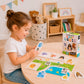 Tarjetas Didácticas Montessori Lógica Bebé - Headu