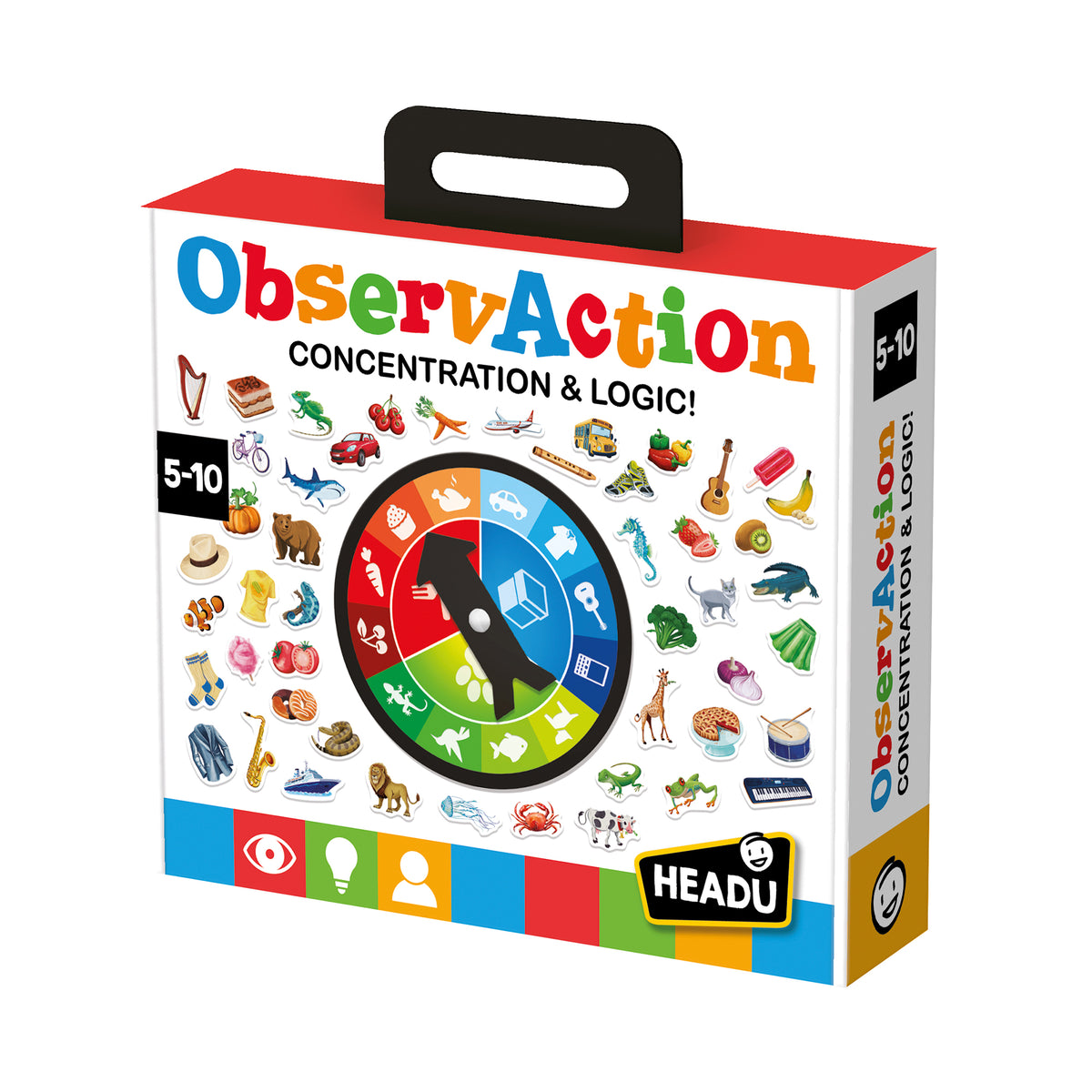 Juego de Observación Concetración y Lógica - Headu
