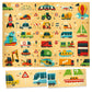 Puzzle Dominó de Vehículos - Headu