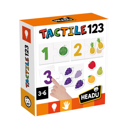 Juego Números Táctiles Montessori- Headu