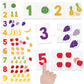 Juego Números Táctiles Montessori- Headu