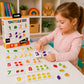 Juego Números Táctiles Montessori- Headu