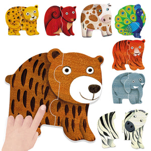 Mi Primer Puzzle de Animales - Headu