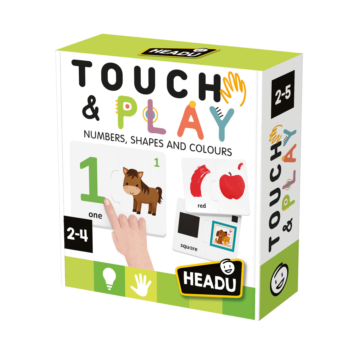 Juego de Números, Formas y Colores  - Headu