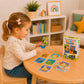 Maxi Tarjetas Didácticas Montessori Sonidos de Animales - Headu