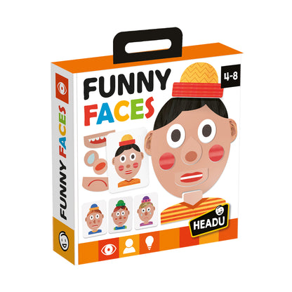 Juego Didáctico Caras Graciosas - Headu