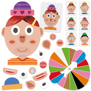 Juego Didáctico Caras Graciosas - Headu