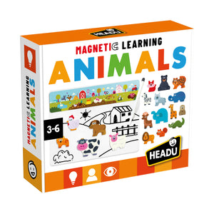 Juego Animales de Aprendizaje Magnético - Headu