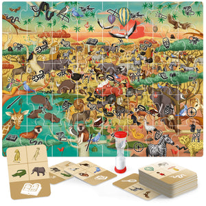 Puzzle Safari Rayos X - Headu