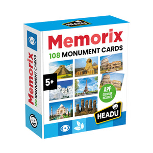 Memorice Monumentos 108 Piezas - Headu