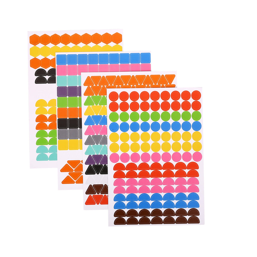 Sticker Geométricos - Serie Animales 504 Piezas Tooky Toy
